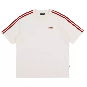 Футболка унисекс кремовая Nerdy, кремовый