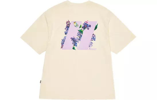 Футболка унисекс кремовая Nerdy, кремовый