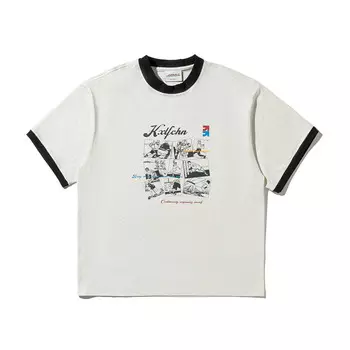 Футболка унисекс Kxlfchn, цвет Heather Gray