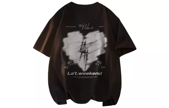 Футболка унисекс La'T.Weekend, Белый