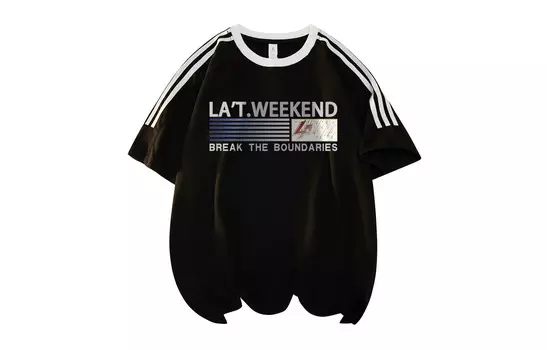 Футболка унисекс La'T.Weekend, белый