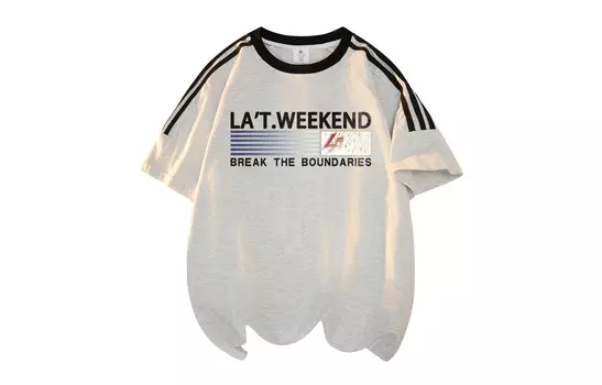 Футболка унисекс LA'T.WEEKEND, белый