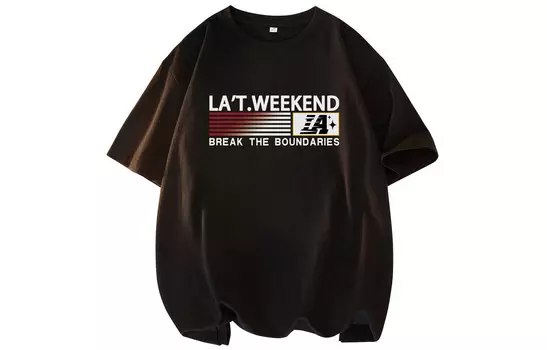 Футболка унисекс La'T.Weekend, Благородный Красный