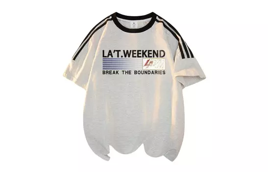 Футболка унисекс La'T.Weekend, светло-голубой