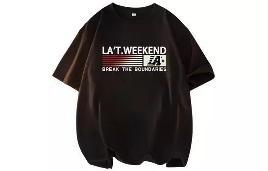 Футболка унисекс La'T.Weekend, Желтый