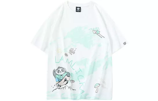 Футболка унисекс Lamlicka, белый