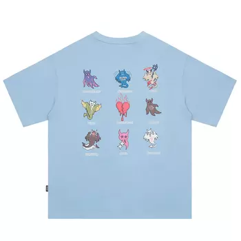 Футболка унисекс LBPC, Призрачный синий