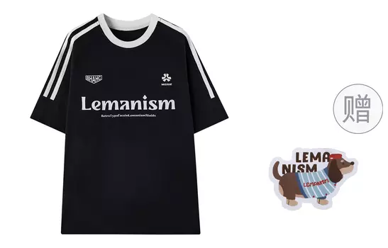 Футболка унисекс LEMANISM, бордовый