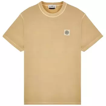 Футболка унисекс лен Stone Island, цвет Linen