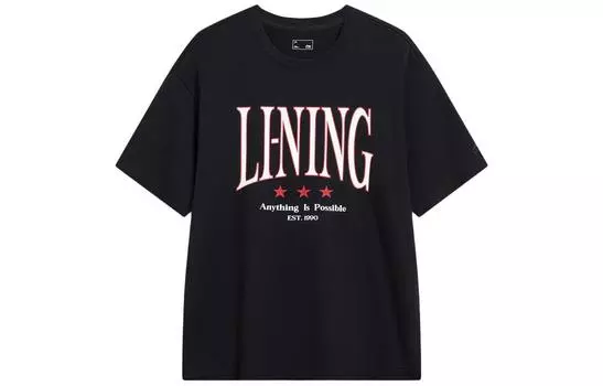 Футболка унисекс Li Ning, черный