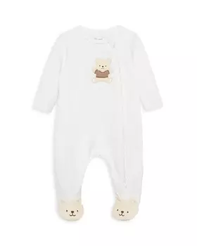 Футболка унисекс Little Me Gentle Bear - для малышей, слоновая кость/кремовый