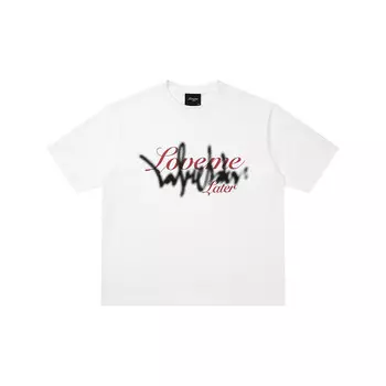 Футболка унисекс Love Me Later, белый