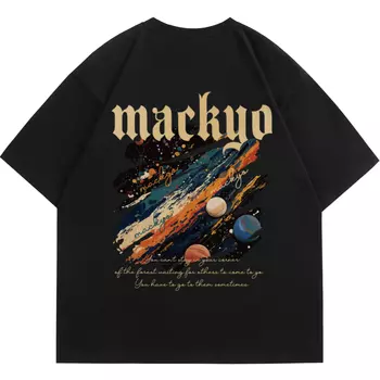 Футболка унисекс Mackyo, Черный