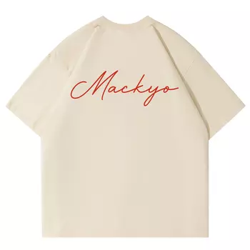 Футболка унисекс Mackyo, Черный