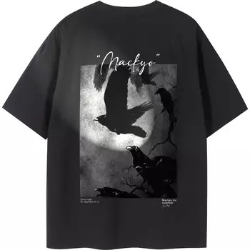 Футболка унисекс Mackyo, Черный