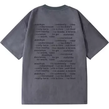 Футболка унисекс Mackyo, черный