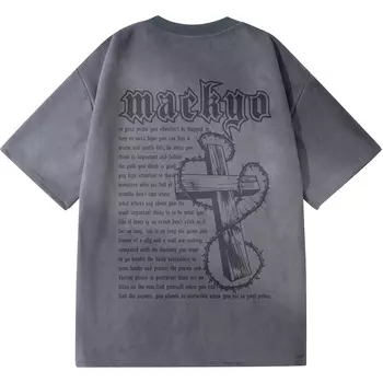 Футболка унисекс Mackyo, Фиолетовый