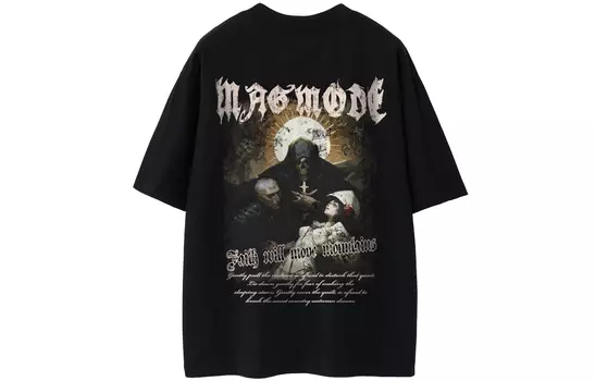 Футболка унисекс magmode, Черный