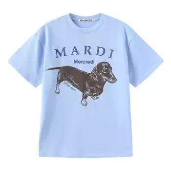 Футболка унисекс Mardi Mercredi, кремовый