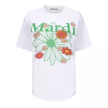 Футболка унисекс Mardi Mercredi, Темно-синий (Белый)