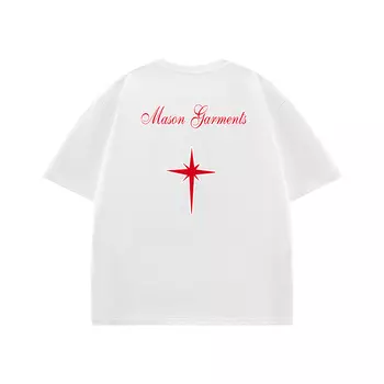 Футболка унисекс Masongarments, Белый