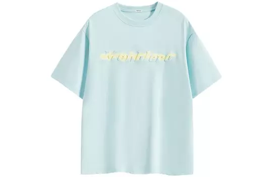 Футболка унисекс Menblero, цвет Sea salt mint blue