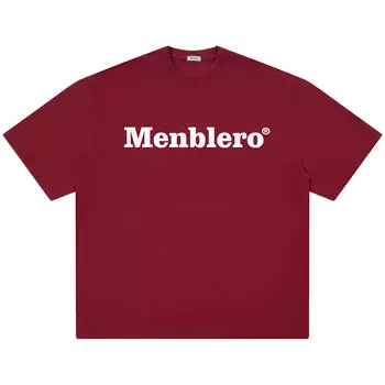 Футболка унисекс Menblero, темно-синий