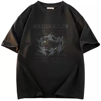 Футболка унисекс Mexican, черный