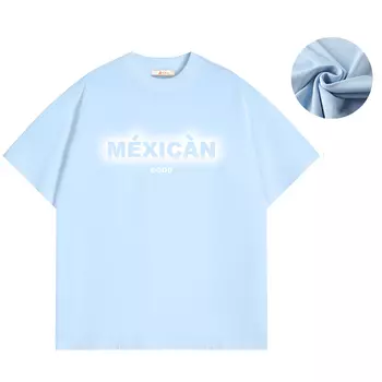 Футболка унисекс MEXICAN, розовый