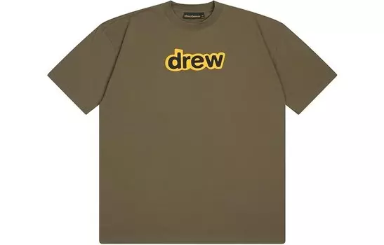 Футболка унисекс Midnight Olive Drew House, оливковый