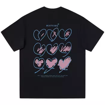 Футболка унисекс Miffy, Темно-серый