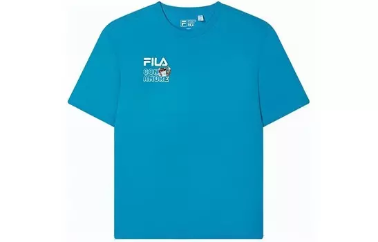 Футболка унисекс Mill Blue Fila, цвет Mill Blue