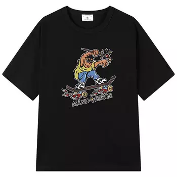 Футболка унисекс Mind Error, коричневый