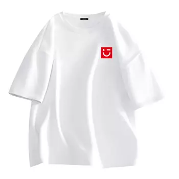 Футболка унисекс MINISO, Coffee (M22 Radiant Smile Chest Logo)