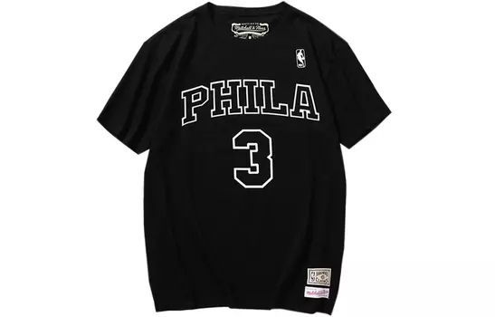 Футболка унисекс Mitchell & Ness, Черный