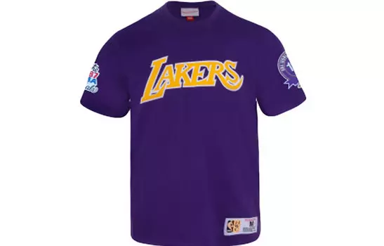 Футболка унисекс Mitchell & Ness, Фиолетовый
