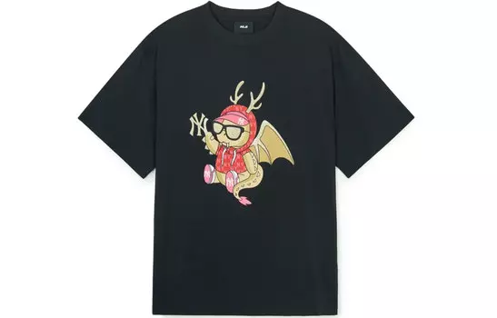 Футболка унисекс MLB, Черный