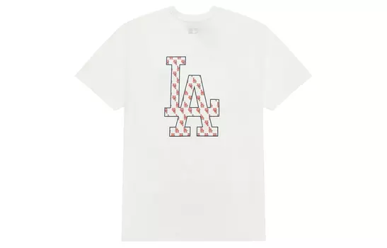 Футболка унисекс MLB, Лос-Анджелес Доджерс - Айвори