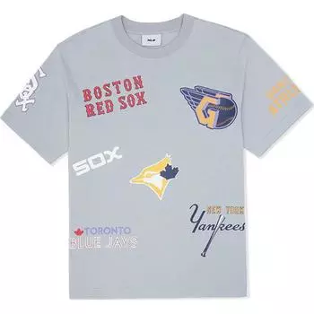 Футболка унисекс MLB, серый