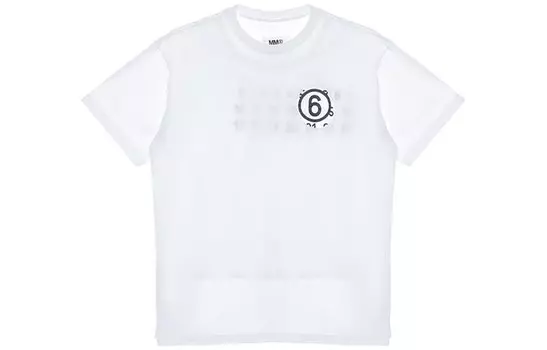 Футболка унисекс Mm6 Maison Margiela, черный