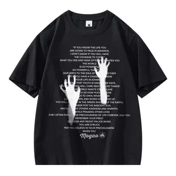 Футболка унисекс Mogao/mogao, Черный