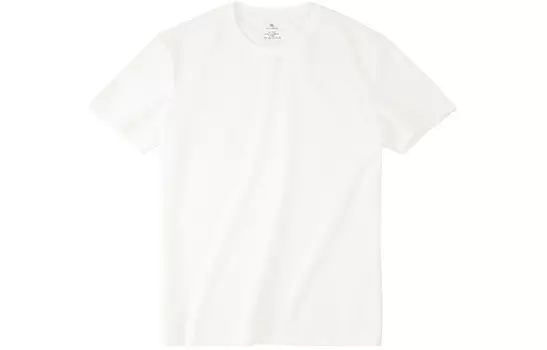 Футболка унисекс Mr.Bu, [Pure Cotton Feel T]Cloud Mist Gray Crew Neck