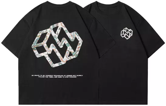 Футболка унисекс Nbno, цвет Apricot