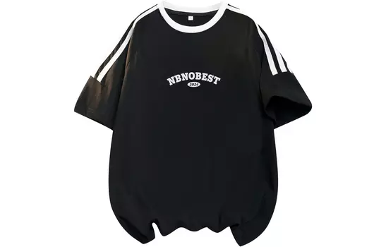 Футболка унисекс Nbno, (обновленный L333) чистый хлопок насыщенного желтого цвета