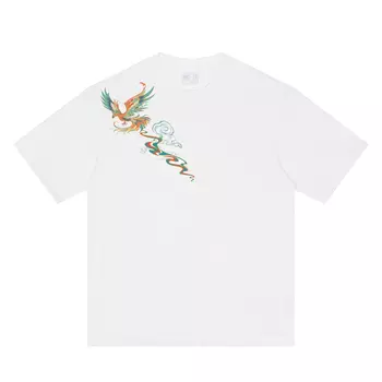 Футболка унисекс NC-30, белый/серый