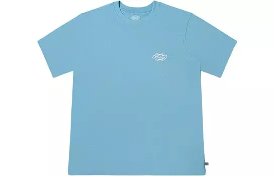 Футболка унисекс небесно-голубая Dickies, голубой