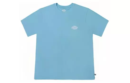 Футболка унисекс небесно-голубая Dickies, голубой