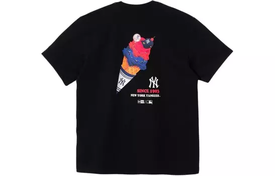 Футболка унисекс New Era, Черный