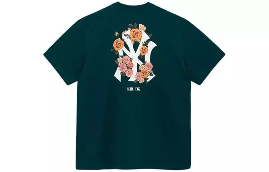 Футболка унисекс New Era, Темно-зеленый