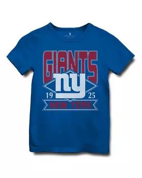 Футболка унисекс NFL New York Giants Overtime Junk Food Clothing, синий